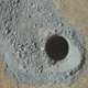 Illustration for article titled 8 Places Where the Curiosity Rover Left Drill Holes on Mars
